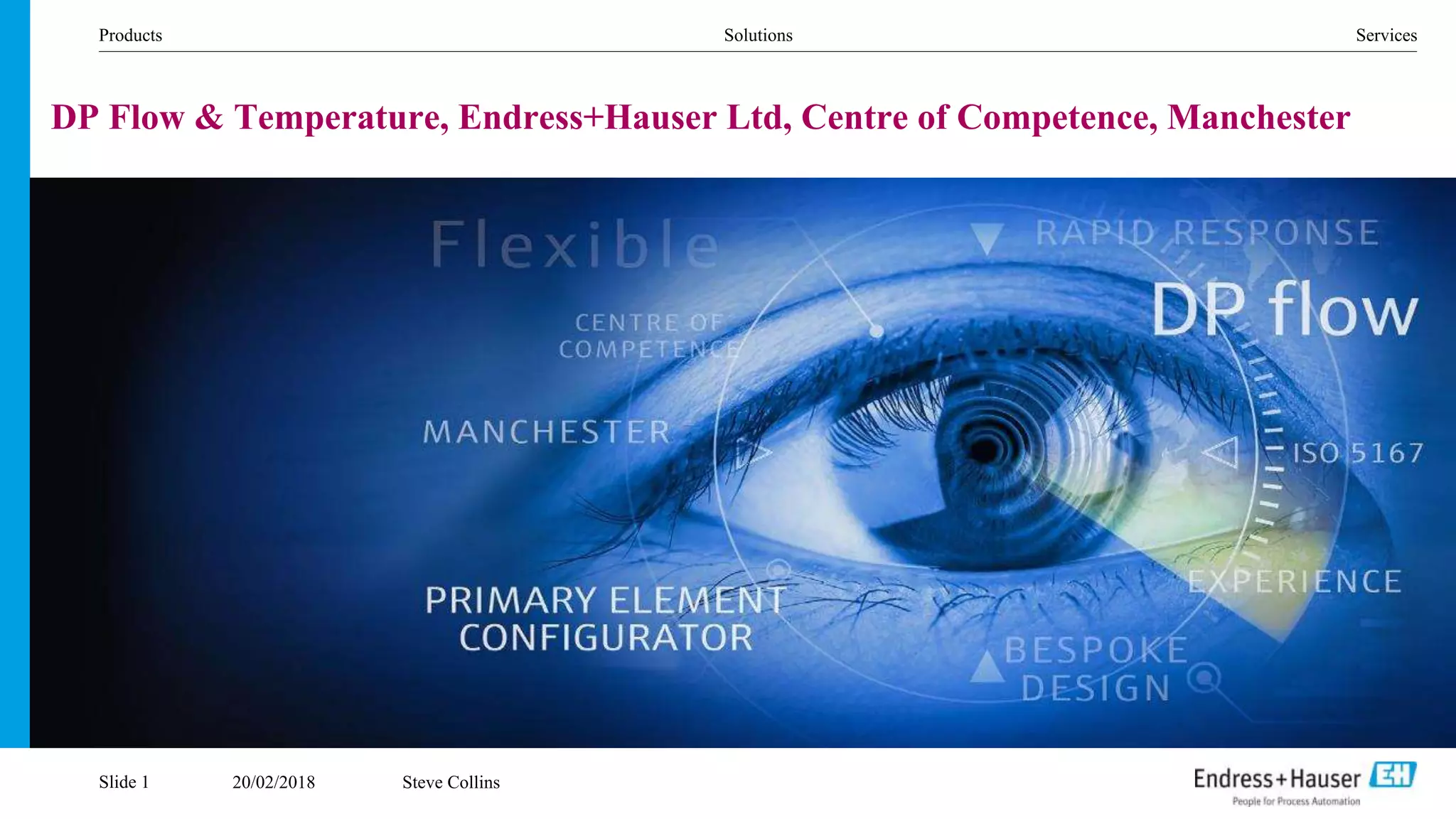DP Flow at Endress+Hauser (UK) Ltd | PPTX