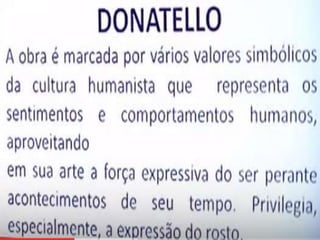 RENASCIMENTO E CLASSICISMO