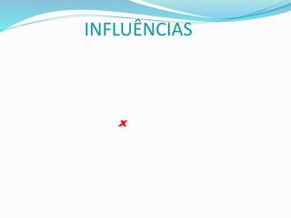 INFLUÊNCIAS
x
 