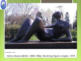 Henry Moore [British, 1898–1986], Reclining Figure: Angles, 1979.
 