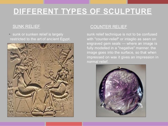 sculptures types of sculpture