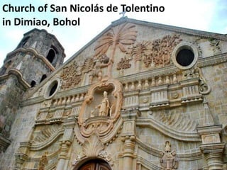 Church of San Nicolás de Tolentino
in Dimiao, Bohol
 
