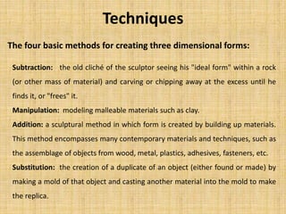 Sculpture finalslides(report) | PPT