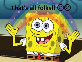 That’s all folks!! 😉😉
 