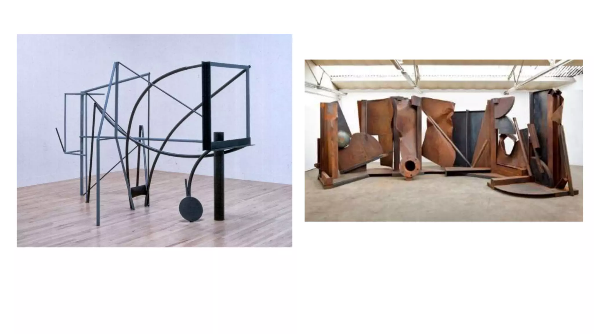 Sculpture examples using planar materials