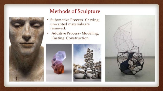 sculpture subtractive sculpture definition