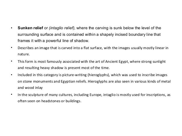 Featured image of post Sunken Relief Definition / Ⓘ one or more forum threads is an exact match of your searched term.
