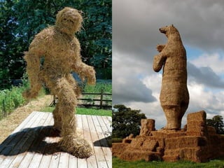 稻草雕塑藝術 Sculptures de paille