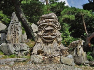 稻草雕塑藝術 Sculptures de paille