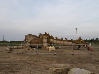 稻草雕塑藝術 Sculptures de paille