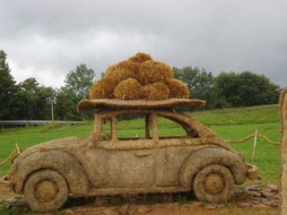 稻草雕塑藝術 Sculptures de paille