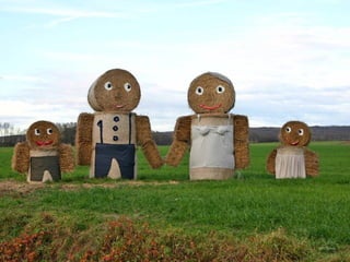 稻草雕塑藝術 Sculptures de paille