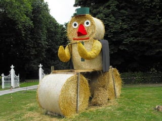 稻草雕塑藝術 Sculptures de paille