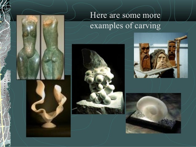 Sculpture vocabulary