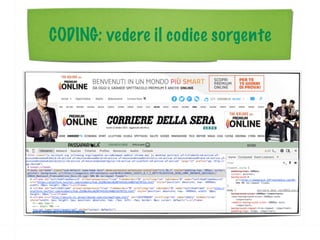 CODING: vedere il codice sorgente
 