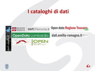 I cataloghi di dati
 