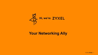 1
Hi, we’re
Your Networking Ally
 