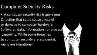 Computer Security risks Shelly | PPT