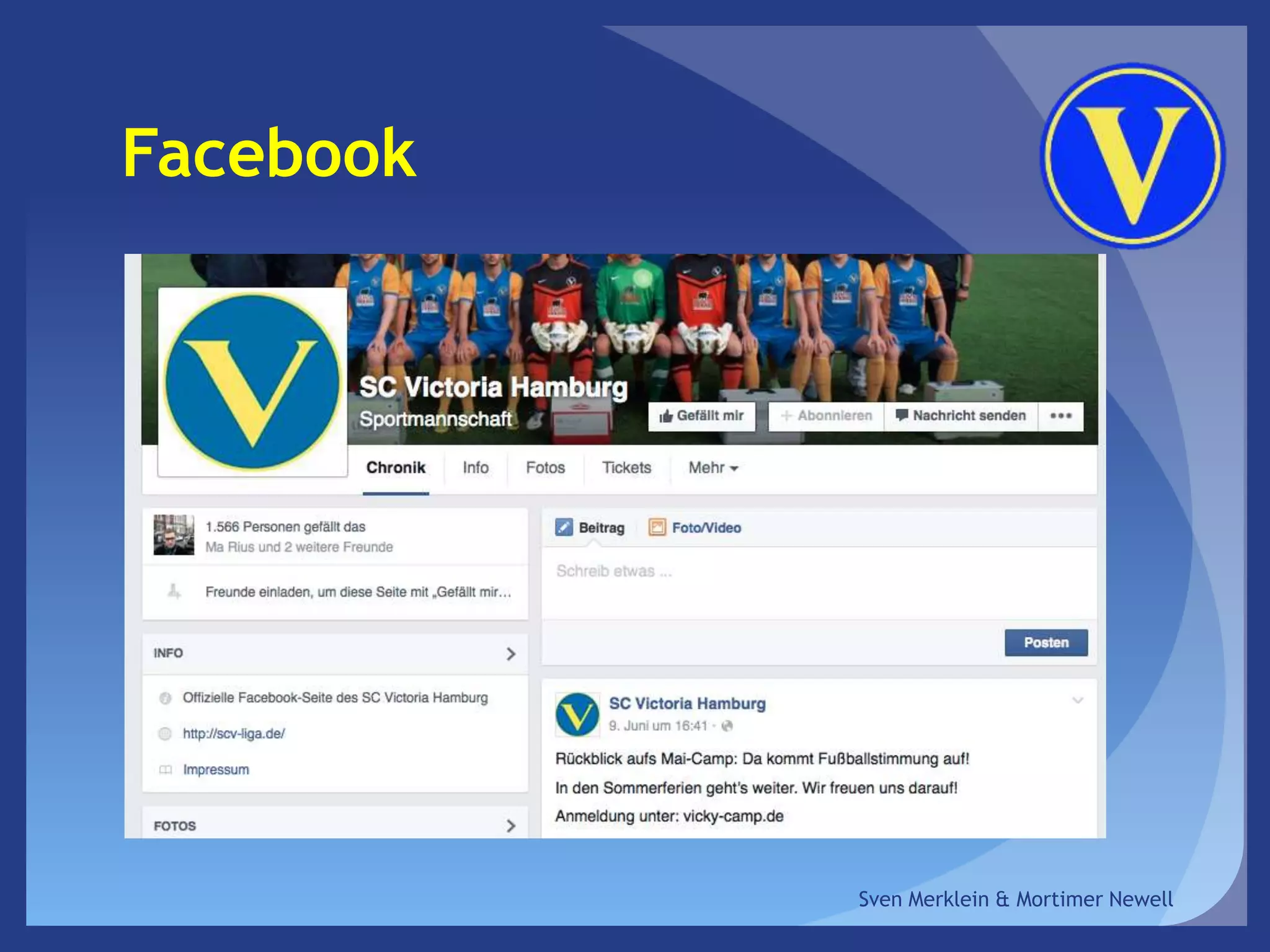 Facebook
Sven Merklein & Mortimer Newell
 