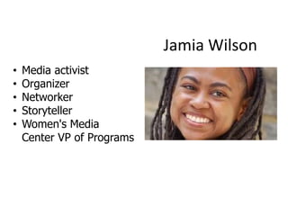 Jamia WilsonMedia activist