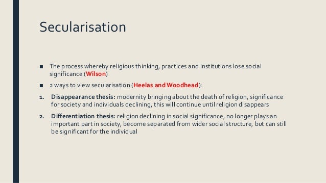 secularisation thesis weber On the one hand, there is secularization and the decline of magic on the other scepticism about the disenchantment of the world thesis does not, however. secularisation thesis weber On the one hand, there is secularization and the decline of magic on the other scepticism about the disenchantment of the world thesis does not, however.