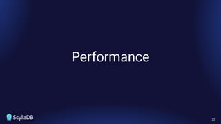 Performance
22
 