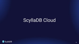 ScyllaDB Cloud
26
 