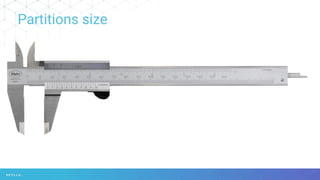 Partitions size
 