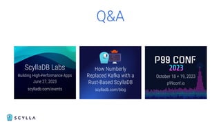 Build Low-Latency Applications in Rust on ScyllaDB
