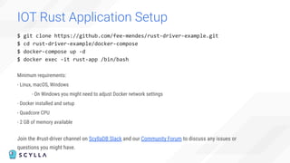 Build Low-Latency Applications in Rust on ScyllaDB