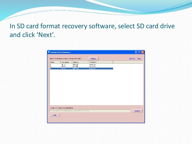 recover formatted sd card free recover formatted sd card free