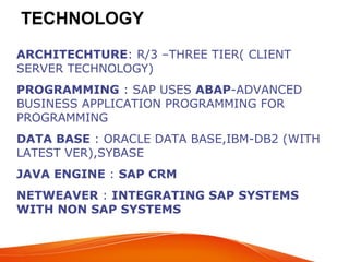 SAP SD demo ppt - Introduction - for freshers | PPT