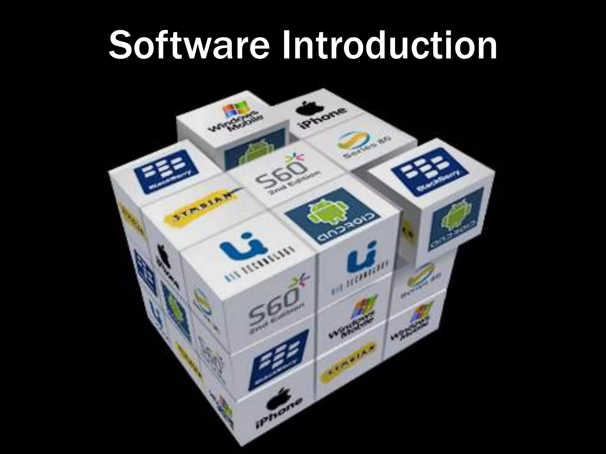 Software Introduction
 