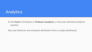 Firebase Android | PPTX