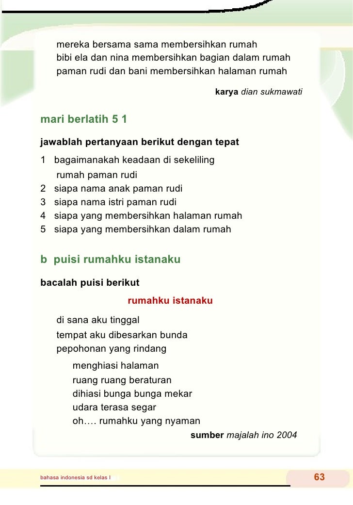 Kata Kata Rumahku Istanaku Maklangbiz