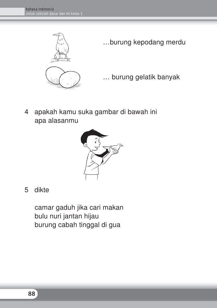 Sd1bhsind Bahasa Indonesia Titiektriindrijaningsih