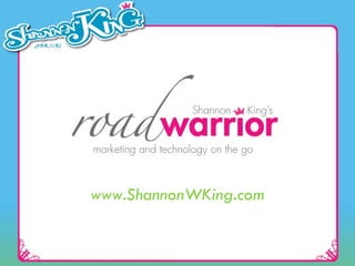 www.ShannonWKing.com 