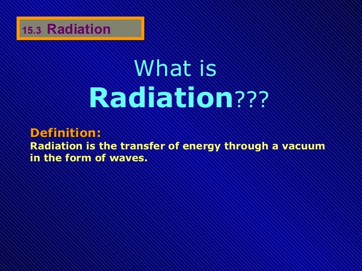 radiant meaning