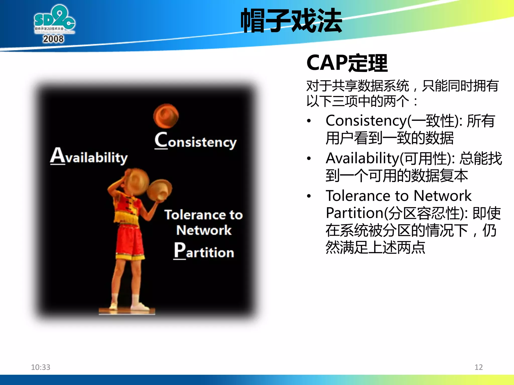 大规模SOA系统中的分布事务处理 (DTP By Alipay Cheng Li)