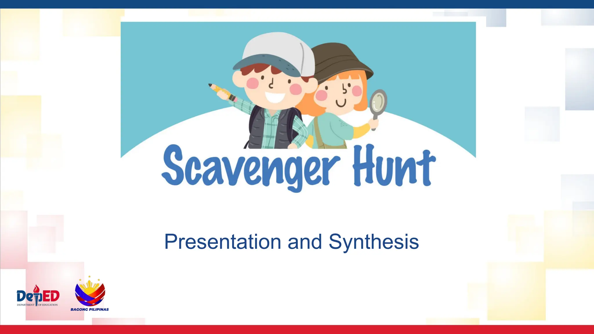 Presentation and Synthesis
 