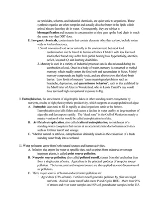 Water and soil pollution | PDF