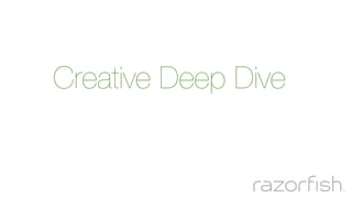 Creative Deep Dive 
 