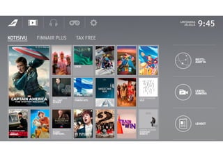 Finnair In-flight Entertainment Service - Reaktor - #sda15