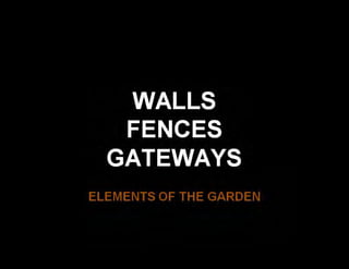 SDA Elements of the Garden