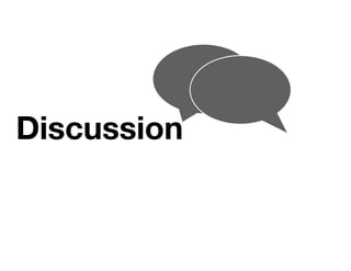 Discussion!
 