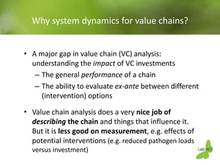 Using system dynamics for ex-ante impact assessment of food safety policies in pig value chains