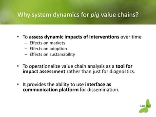 Using system dynamics for ex-ante impact assessment of food safety policies in pig value chains
