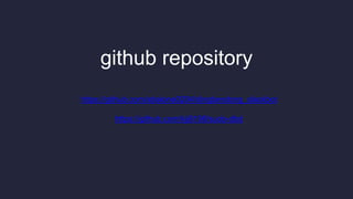 github repository
https://github.com/abalone0204/dingbendong_slackbot
https://github.com/kjj6198/sudo-dbd
 