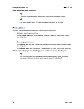 Sd billing plan | PDF