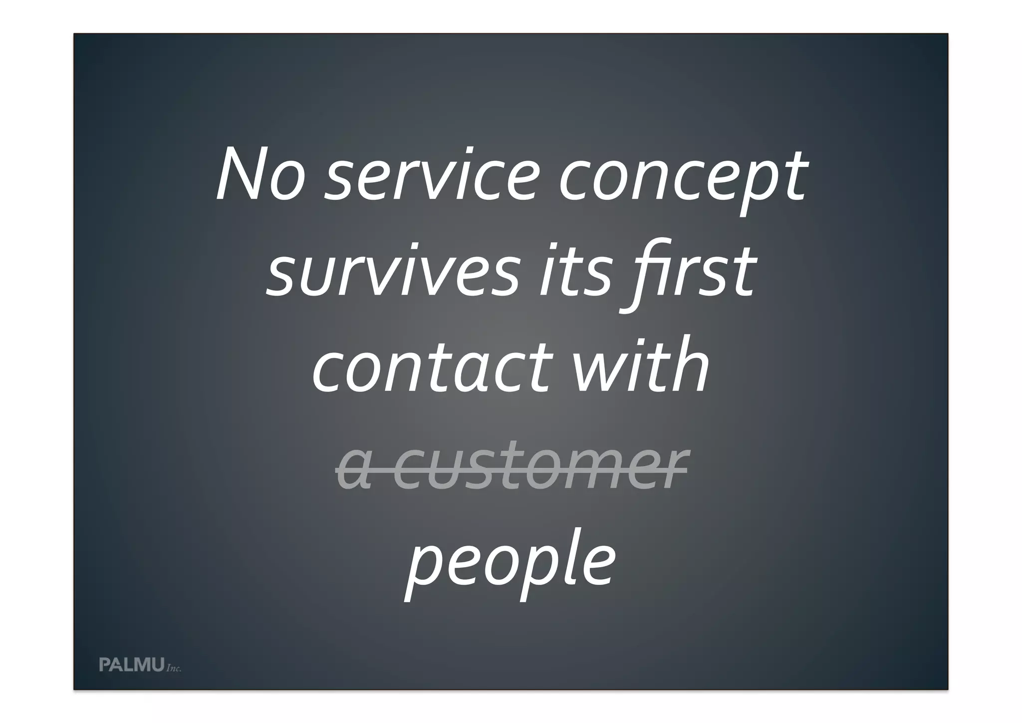 Service Design Breakfast - How to fail in service design - Reima Rönnholm, Palmu